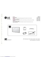 LG 32LV570M TV Operating Manual
